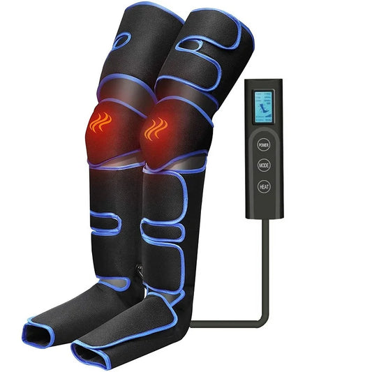 Foot air pressure leg massager