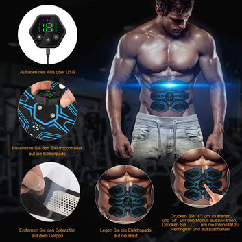 Smart Muscles Electrostimulator Toner For Fitness